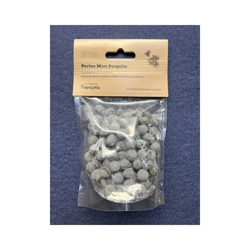 Perles Miel-Propolis 150g Abbaye du Désert