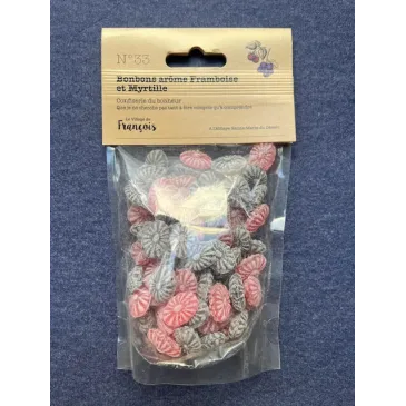 Bonbons Framboise-Myrtille 150g Abbaye du Désert