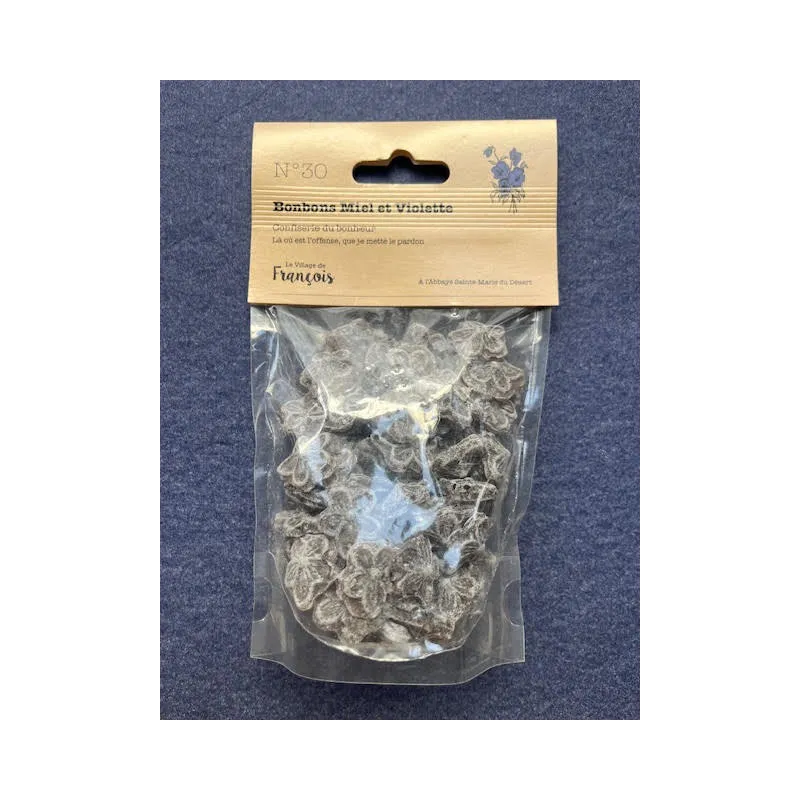 Bonbons Miel-Violette 150g Abbaye du Désert