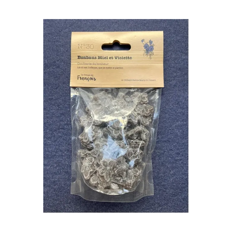 Bonbons Miel-Violette 150g Abbaye du Désert