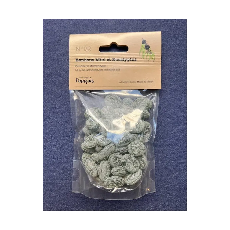 Bonbons Miel-Eucalyptus 150g Abbaye du Désert