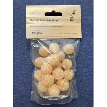 Boules fourrées au Miel 150g Abbaye du Désert
