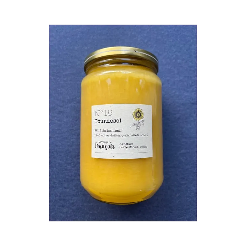 Miel de Tournesol 1kg Abbaye du Désert