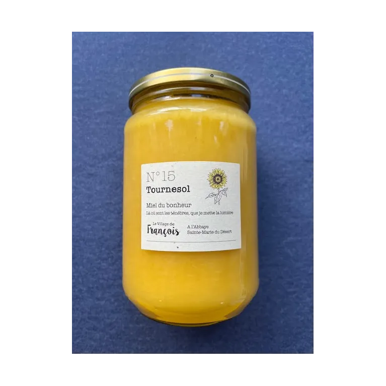 Miel de Tournesol 1kg Abbaye du Désert