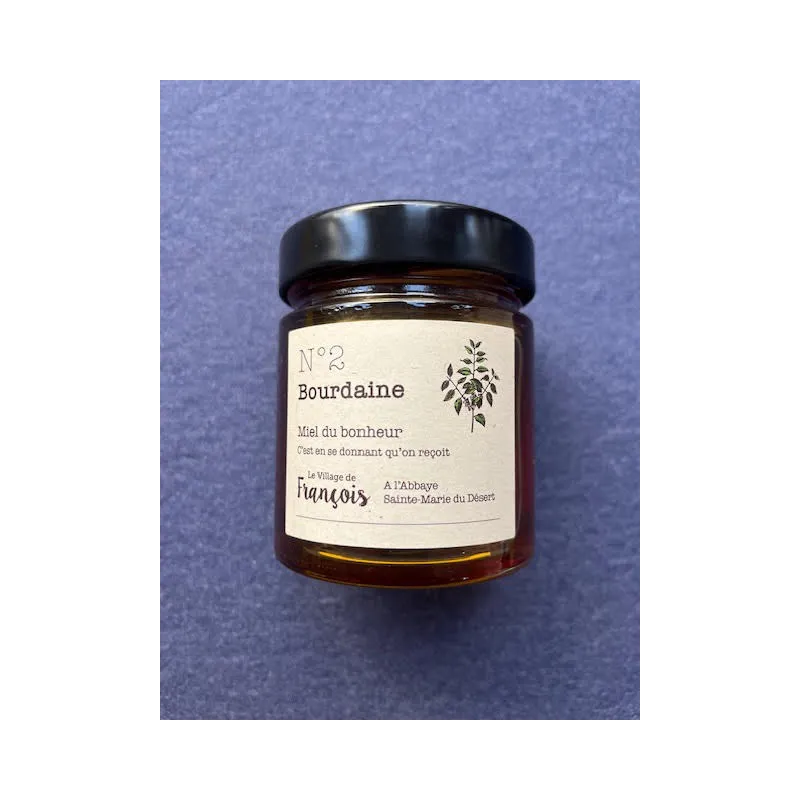 Miel de Bourdaine 250g Abbaye du Désert