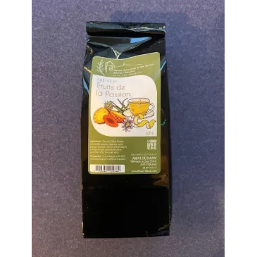 Thé vert Fruit de la Passion 100g Abbaye de Blauvac