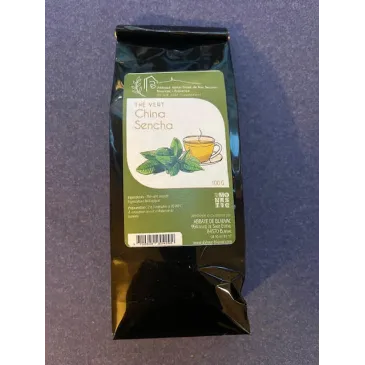 Thé vert China Sencha 100g Abbaye de Blauvac