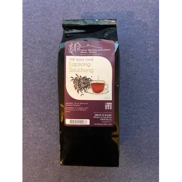 Thé noir fumé Lapsang Souchong 100g Abbaye de Blauvac