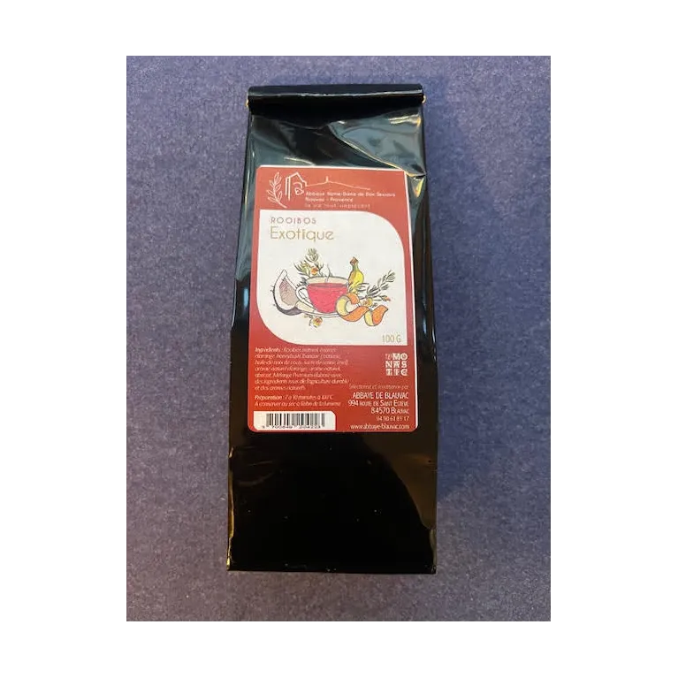 Rooibos Exotique 100g Abbaye de Blauvac