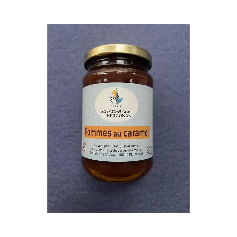 Pommes au Caramel 360g Abbaye de Kergonan