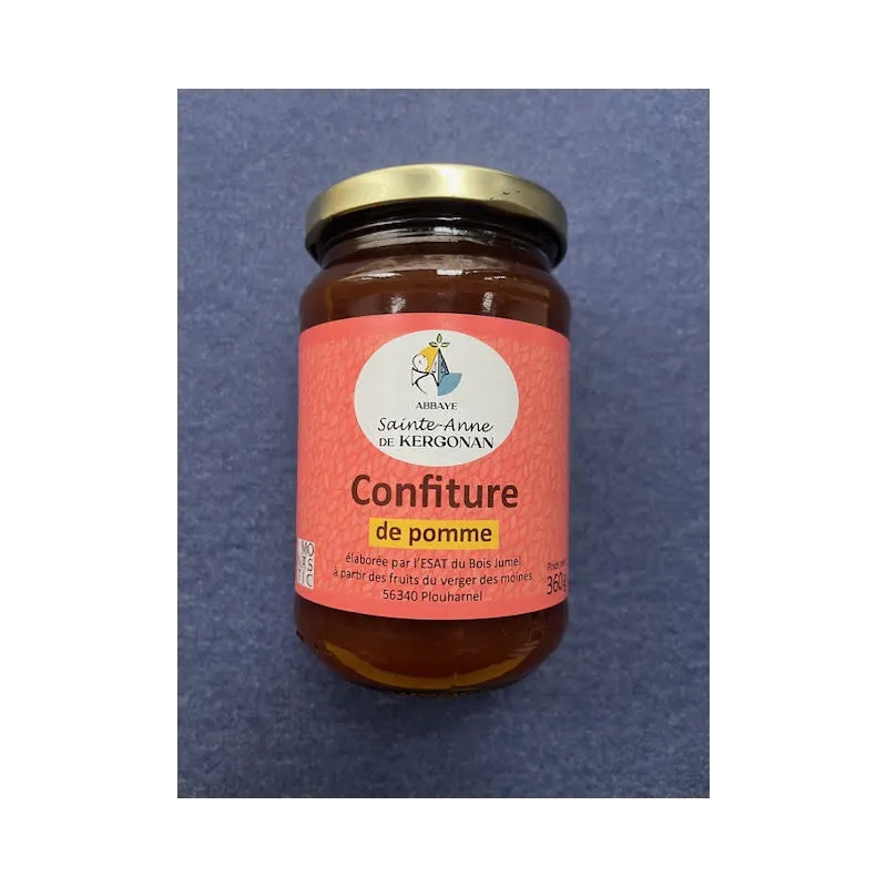 Confiture de Pomme 360g Abbaye de Kergonan