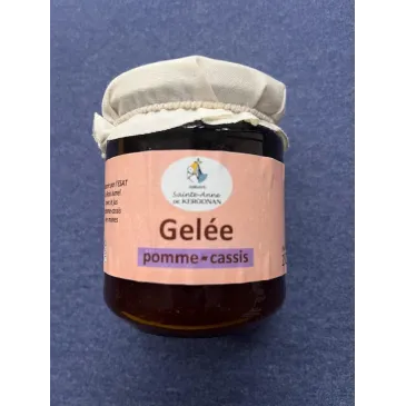 Gelée Pomme-Cassis 250g Abbaye de Kergonan