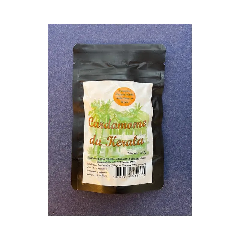 Cardamome 30g Monastère d'Ananda Matha