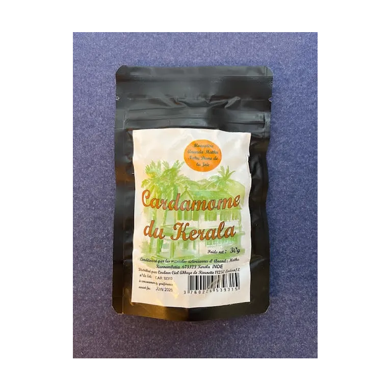 Cardamome 30g Monastère d'Ananda Matha