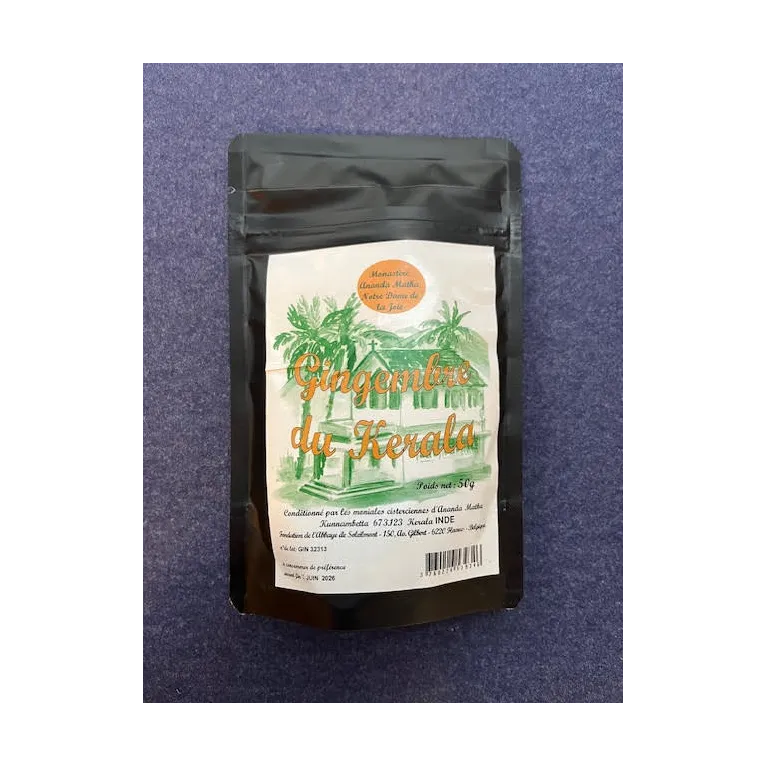 Gingembre 50g Monastère d'Ananda Matha
