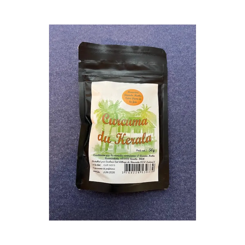 Curcuma 50g Monastère d'Ananda Matha