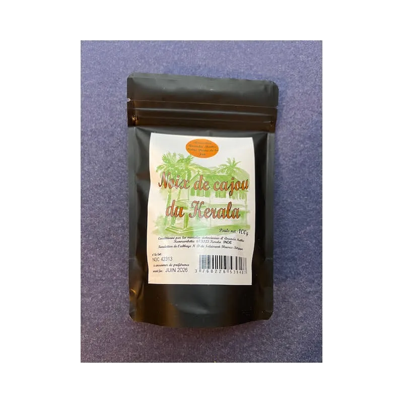Noix de Cajou 100g Monastère d'Ananda Matha