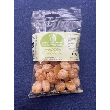Bonbons Miel-Citron 120g Abbaye de St-Wandrille