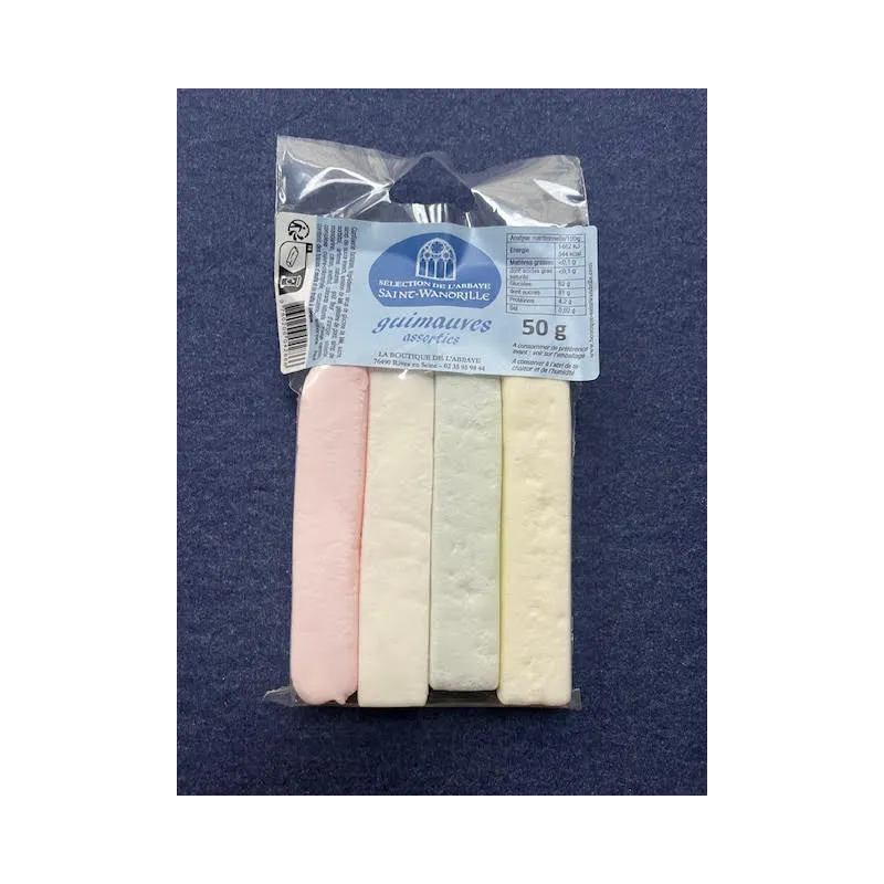 Guimauve 50g Abbaye de St-Wandrille