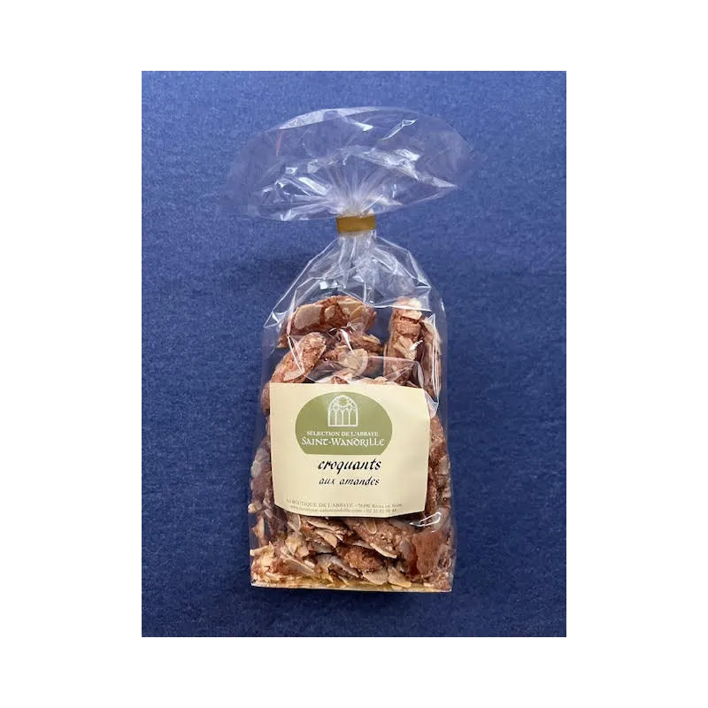 Croquants aux Amandes 125g Abbaye de St-Wandrille