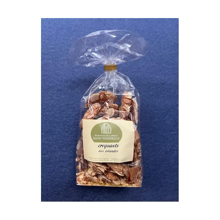 Croquants aux Amandes 125g Abbaye de St-Wandrille