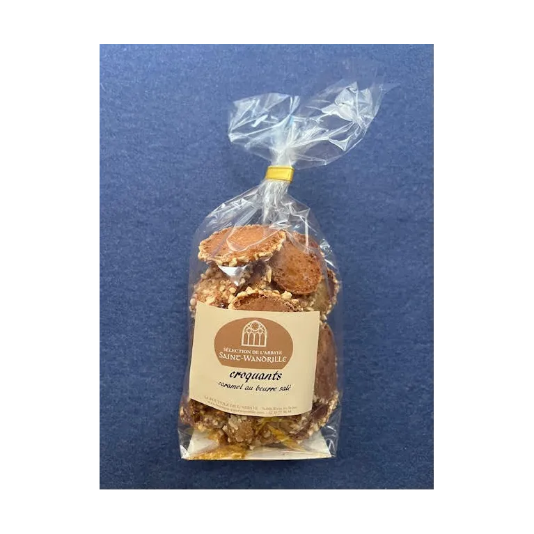 Croquants au Caramel 125g Abbaye de St-Wandrille