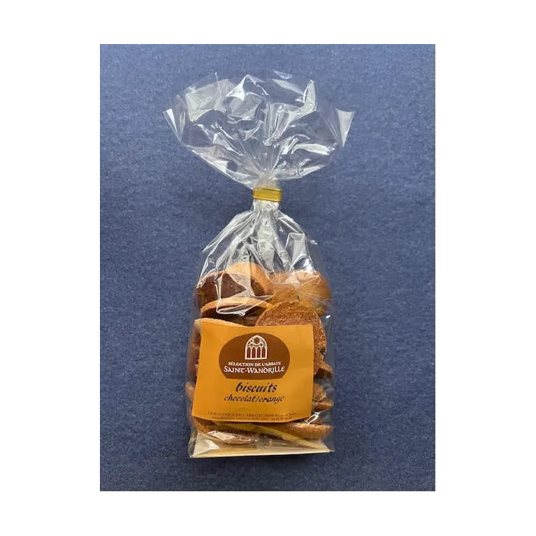 Biscuits Chocolat-Orange 200g Abbaye de St-Wandrille