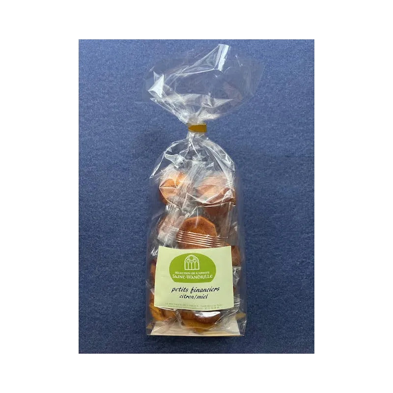 Petits financiers au Citron 200g Abbaye de St-Wandrille