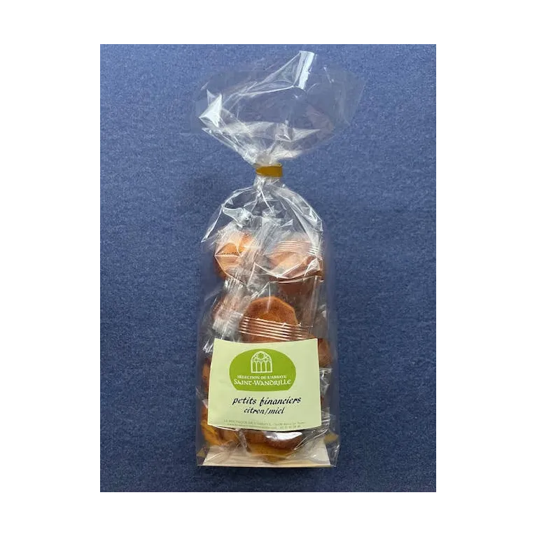 Petits financiers au Citron 200g Abbaye de St-Wandrille
