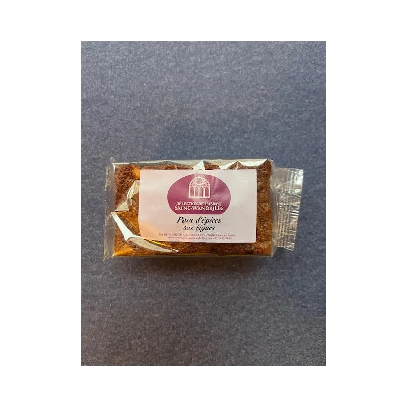 Mini pain d'épices à la Figue 90g Abbaye de St-Wandrille