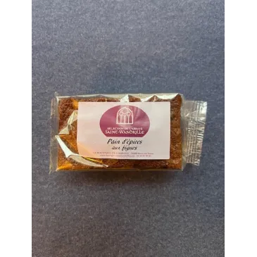 Mini pain d'épices à la Figue 90g Abbaye de St-Wandrille