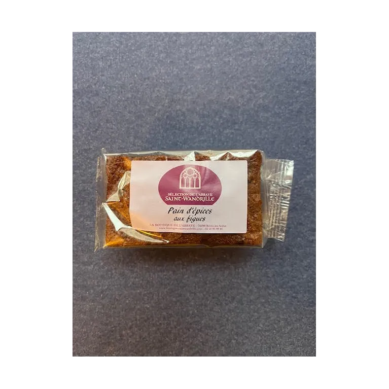 Mini pain d'épices à la Figue 90g Abbaye de St-Wandrille