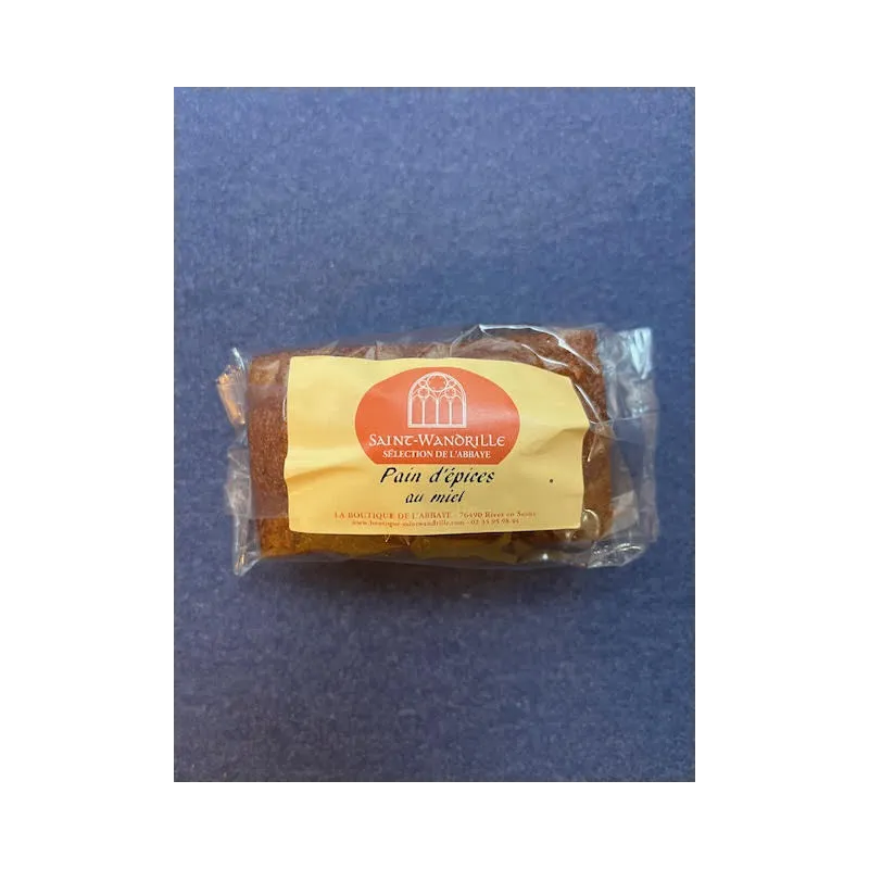 Mini pain d'épices au Miel 90g Abbaye de St-Wandrille