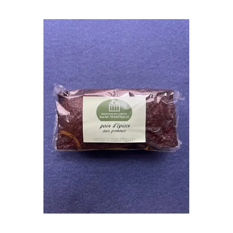 Pain d'épices aux Pommes 250g Abbaye de St-Wandrille
