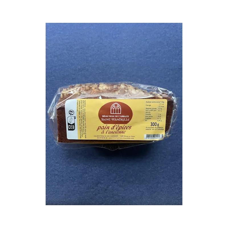 Pain d'épices tranché à l'Ancienne 300g Abbaye de St-Wandrille