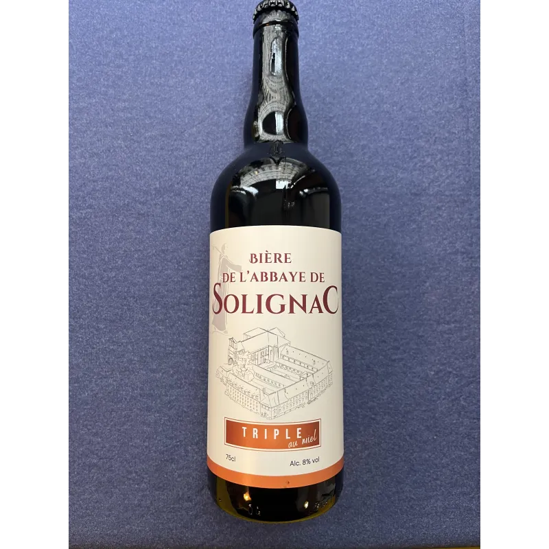 Bière Triple 75cl Abbaye de Solignac