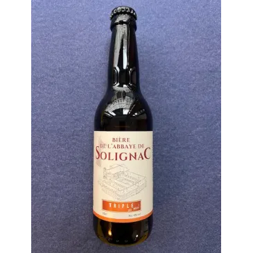 Bière triple 33cl Abbaye de Solignac