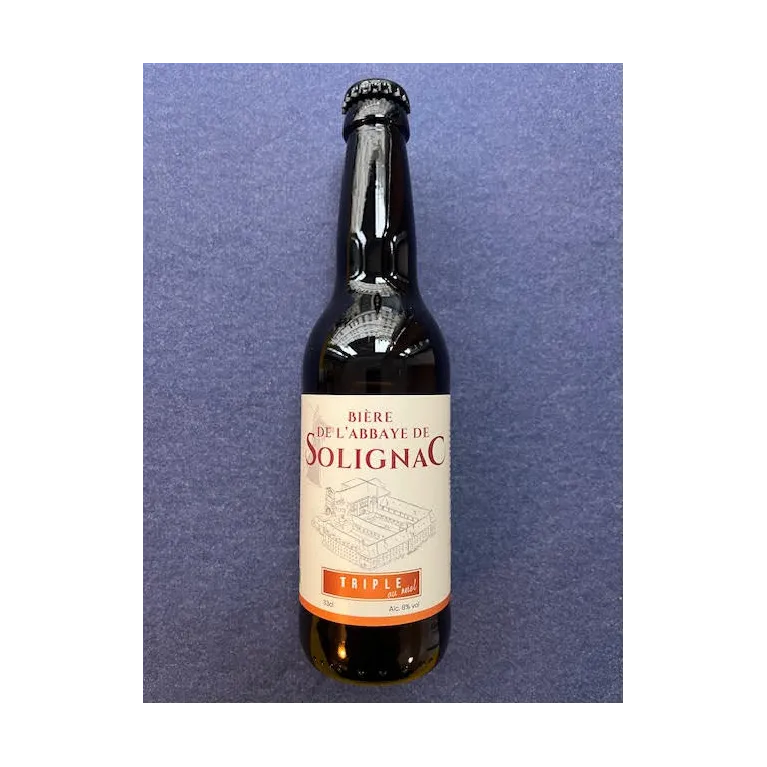 Bière triple 33cl Abbaye de Solignac