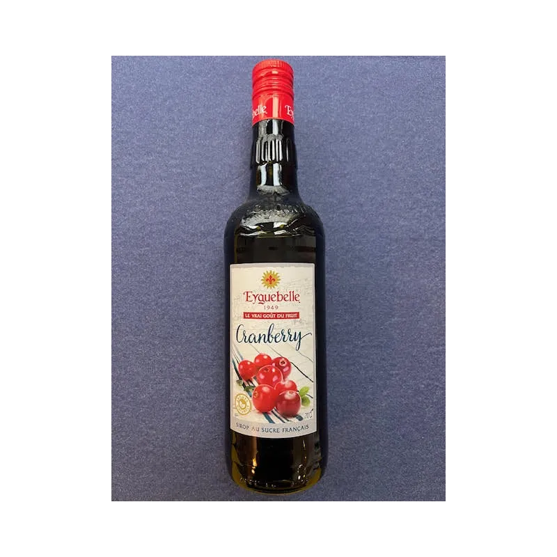 Sirop de Cranberry 70cl Abbaye d'Aiguebelle