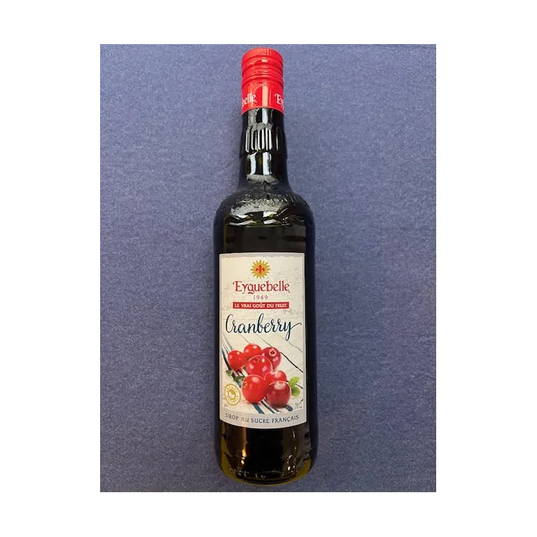Sirop de Cranberry 70cl Abbaye d'Aiguebelle