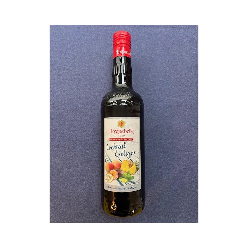 Sirop Cocktail exotique 70cl Abbaye d'Aiguebelle