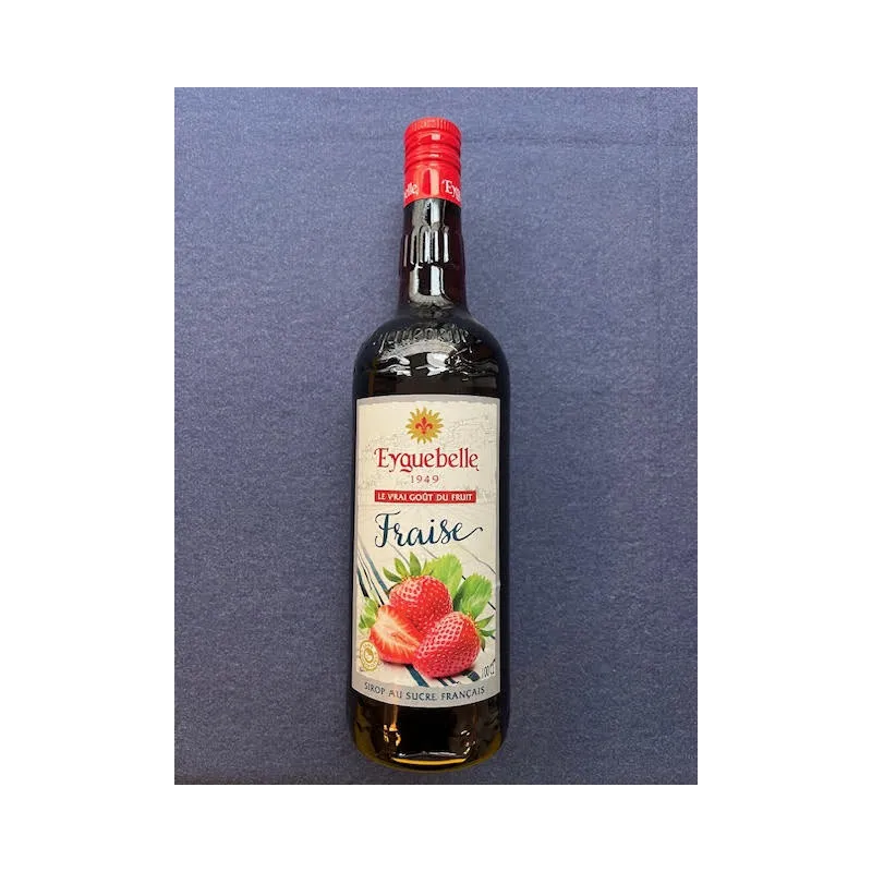 Sirop de Fraise 1l Abbaye d'Aiguebelle