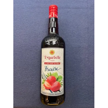 Sirop de Fraise 1l Abbaye d'Aiguebelle