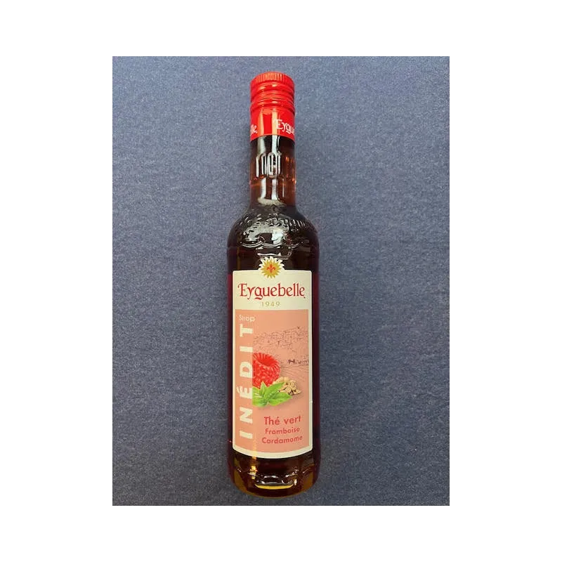 Sirop Thé vert-Framboise-Cardamome 50cl Abbaye d'Aiguebelle