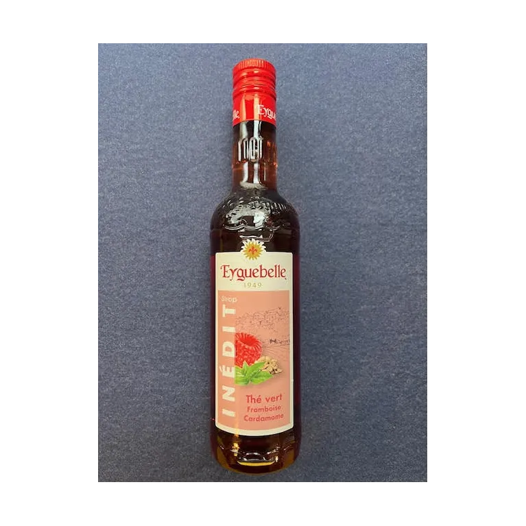 Sirop Thé vert-Framboise-Cardamome 50cl Abbaye d'Aiguebelle