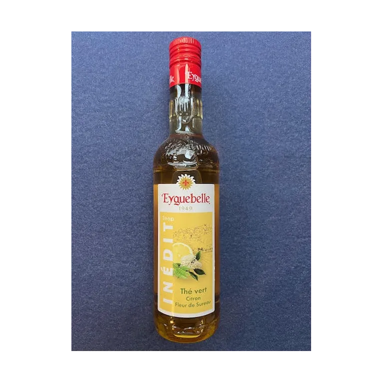 Sirop Thé vert-Citron-Sureau 50cl Abbaye d'Aiguebelle