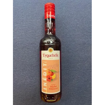 Sirop Pêche-Hibiscus 50cl Abbaye d'Aiguebelle