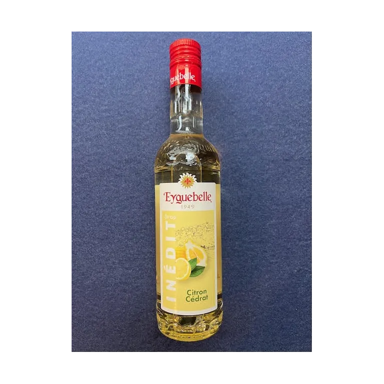 Sirop Citron-Cédrat 50cl Abbaye d'Aiguebelle
