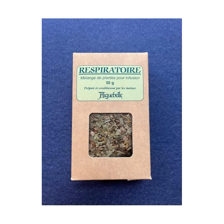 Tisane Respiratoire 50g Abbaye d'Aiguebelle
