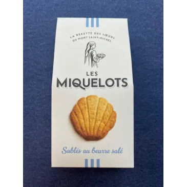 Miquelots au beurre salé 170g Abbaye du Mont-St-Michel